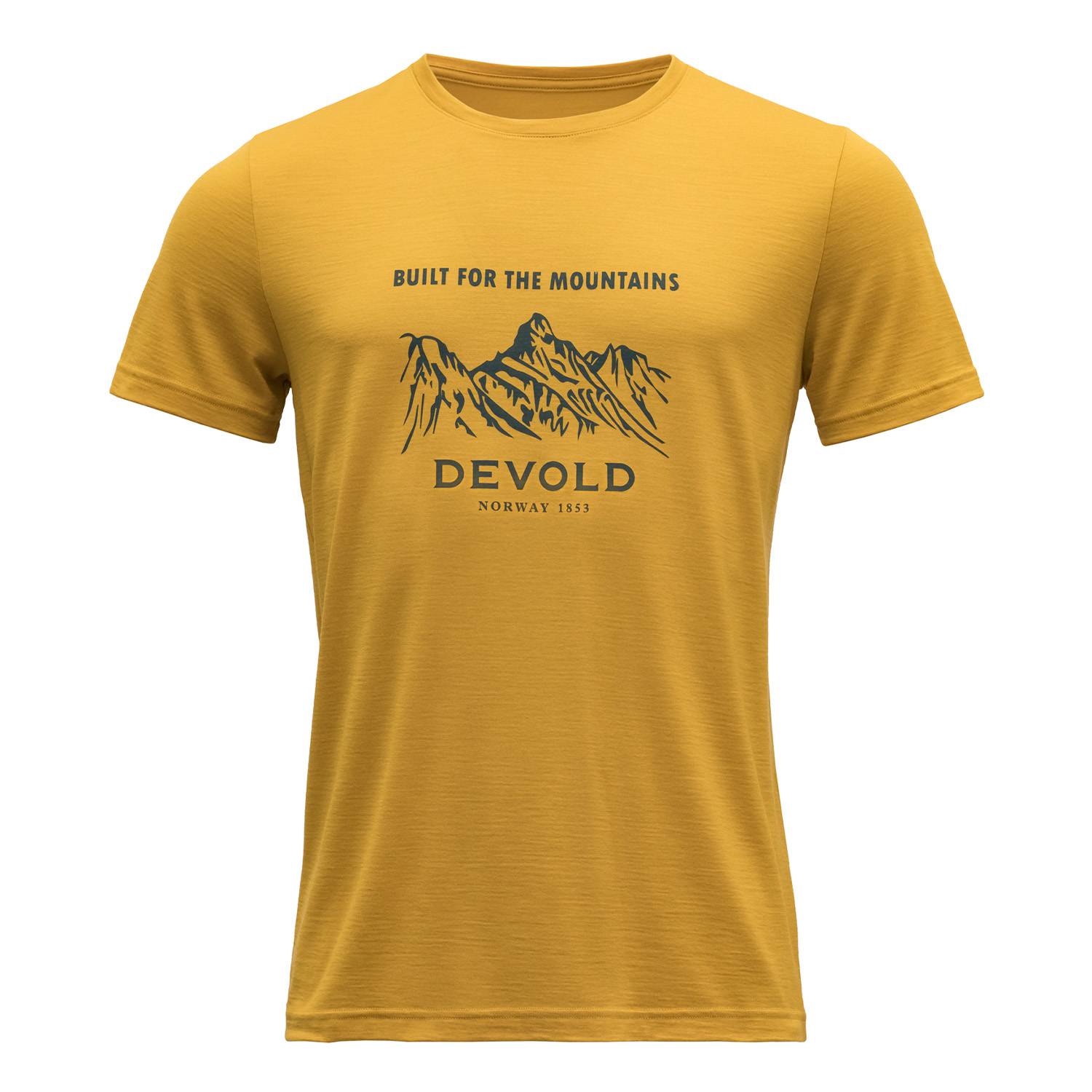 Devold Ulstein 150 T-Shirt Man gelb