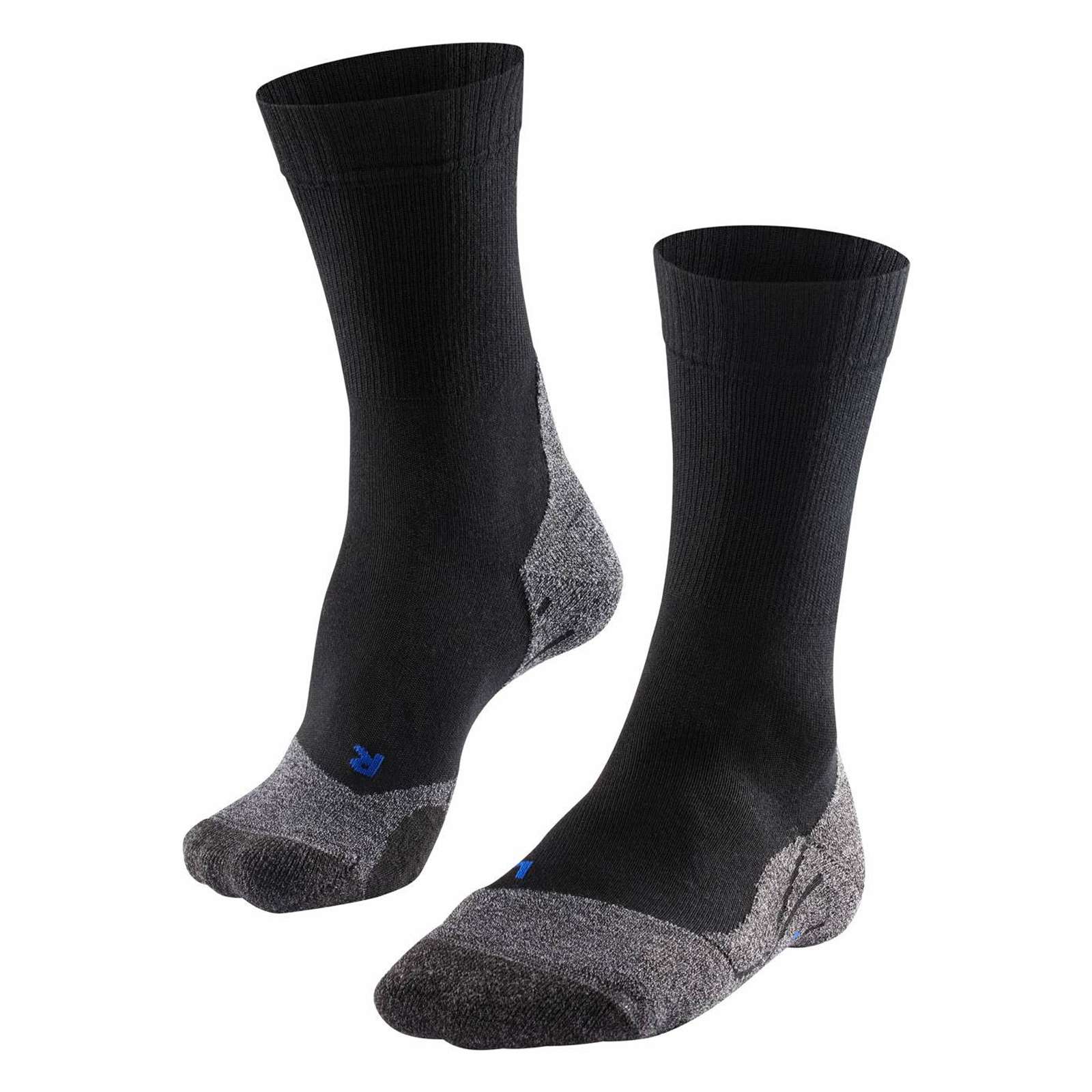 FALKE TK2 Cool Damen Trekking Socken schwarz