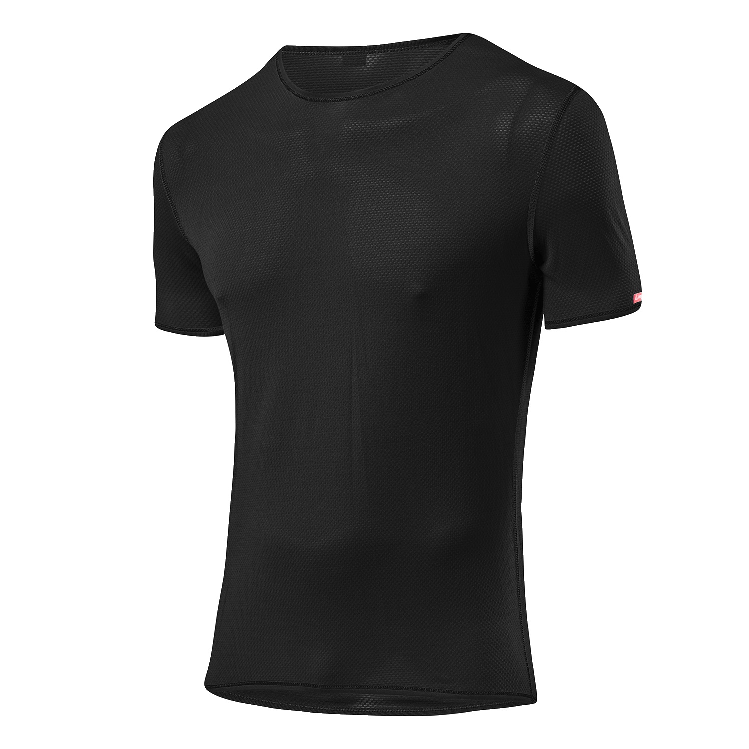 Löffler M Shirt S/S Transtex® Light Herren Unterhemd schwarz