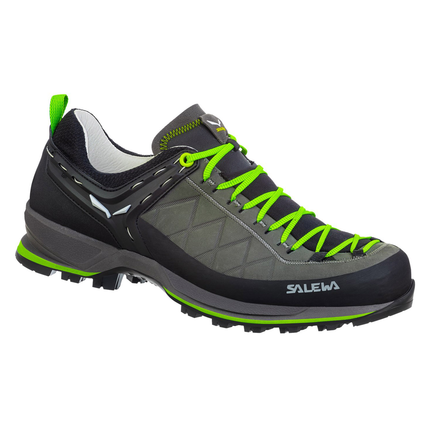 SALEWA Mountain Trainer 2 Leder Schuhe schwarz