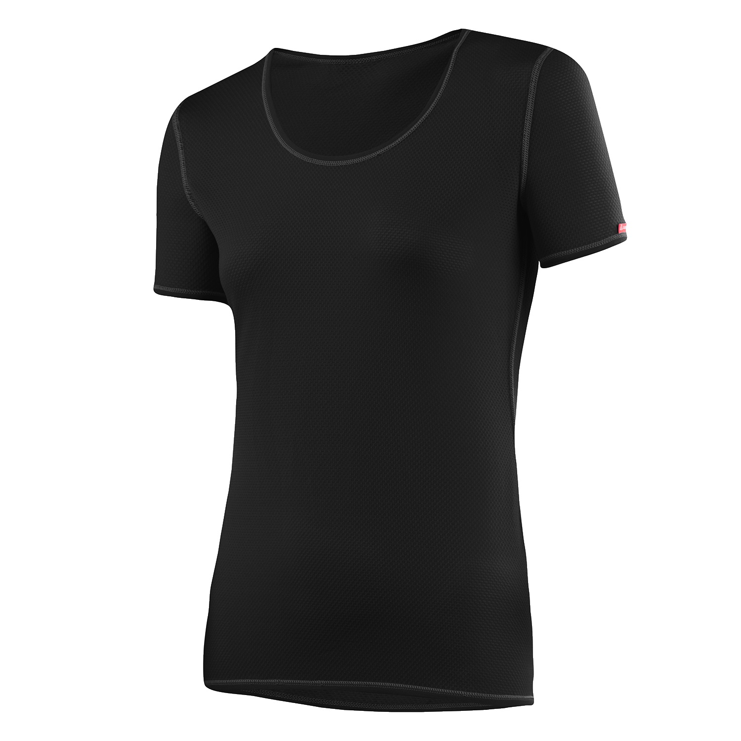 Löffler W Shirt S/S Transtex® Light Damen Unterhemd schwarz